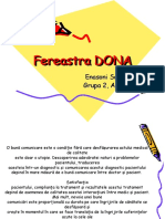 Fereastra DONA-Prezentare Pcm