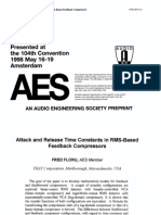 AES4703 Attack and Release Time Constants I