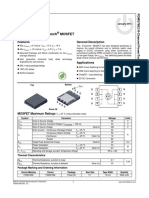 Fdms7682: N-Channel Powertrench Mosfet