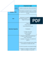 Tabla Comparativa Pruebas de Precipitación