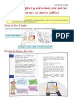 Leemos Un Díptico y Explicamos Por Qué Las Elecciones Son Un Asunto Público