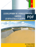 Symposium2016 7 CCBR Le Developpement de L Hydroelectricite Au Cameroun