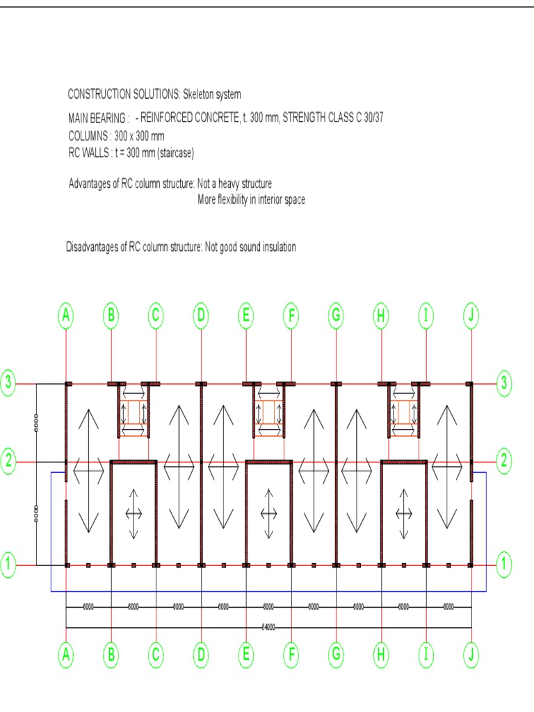 Concrete Skeleton Structure Overview | PDF