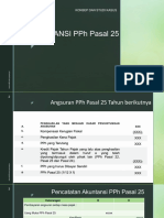 Akuntansi PPH Pasal 25 - Studi Kasus
