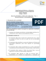 Guia de Actividades y Rúbrica de Evaluación - Unidad 1 - Fase 1 - Reconocimiento y Contextualización