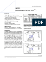 FSD210, FSD200: Green Mode Fairchild Power Switch (FPS)