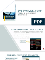 Stratsimmarketi: Tools & Marketing Research