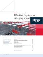 Effective Day to Day Category Management