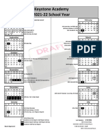Keystone 2021-22 FINAL DRAFT Calendar