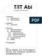 Zusammenfassung Abitur ITG