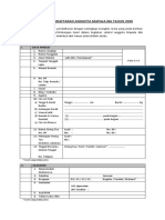Formulir Pendaftaran PDMI 2020