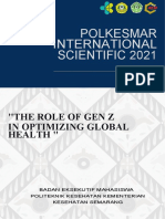 Polkesmar International Scientific 2021: "The Role of Gen Z in Optimizing Global Health "