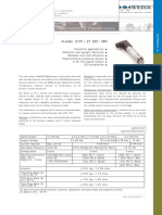Piezorresistive Transmitters: Model: 21R - 21 SR / MR