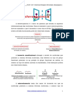 Estereoquímica: Isomeria e Enantiômeros