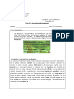 Guia N°1 Importancia de Las Plantas Ciencias Naturales Tercero Basico