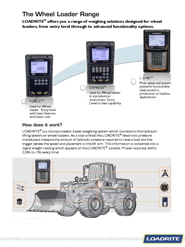 Loadrite Pro Manual Pdf : Loadrite L2180 Manuals & User Guides – DYNF