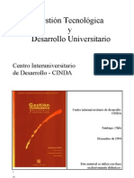 PAIC - CINDA - 2 - Unidad - 1 Gestion Tecnologica y Desarrollo Universitario