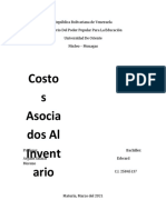 Informe - Costos Asociados Al Inventario