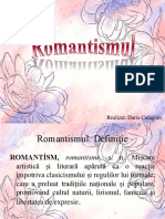 Evaluare. Romantismul