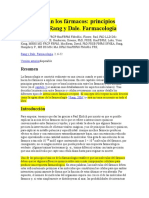 Cómo Actúan Los Fármacos. Diplomado Psicofarmacologia