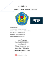 Makalah Manajemen Kelompok 1, Akuntasi Kelas 1A