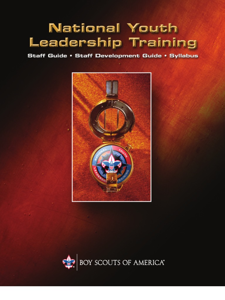NYLT 2011 Syllabus Boy Scouts Of America Youth Organizations