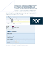 Easy Cost Planning Configuration