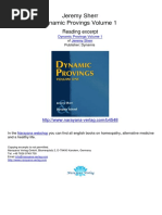 Jeremy Sherr Dynamic Provings Volume 1: Reading Excerpt