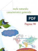 Zonele Naturale Caracteristici Generale