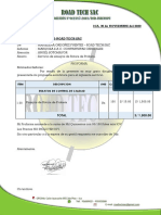 E 66 COTIZACION 094 - Marquisa - Probetas