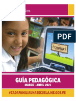 Guia Pedagogica bimensual 03 marzo abril Venezuela