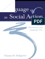 Holdgraves (2008) - Language As Social Action