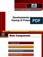 Developments in Dyeing of Polyester Developments in Dyeing of Polyester