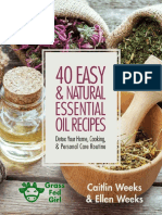 40 Easy and Natural Essential Oil Recipes Detox Your Home, Cooking, and Personal Care Routine - Caitlin Weeks