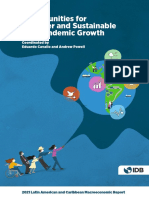 2021 Latin American and Caribbean Macroeconomic Report Opportunities For Stronger and Sustainable Postpandemic Growth