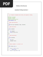 Task 3 - Solution To Quadratic Probing