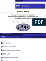 Cours PHP Exception