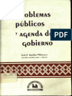 Aguilar Villanueva. PROBLEMAS PUBLICOS Y AGENDA DE GOBIERNO (3) - 1-74