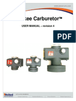 Waukee Carburetor: User Manual - Revision 4