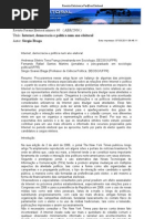 Internet, democracia e política num ano eleitoral  2006