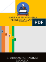 HAKEKAT MANUSIA DAN PENGEMBANGANNYA Gabungan