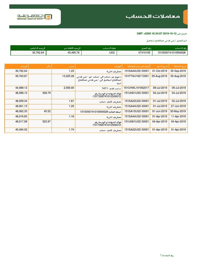 Client Account Transaction Summary | PDF | Finance & Money Management