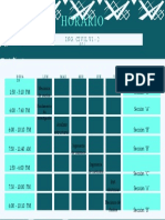 Horario - Ing. Civil VI - Cleidy