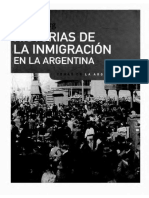 Historias de La Inmigracion en La Argentina by Bjerg Maria