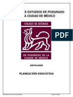 Lce Antología Planeación Educativa