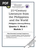 21st Century Lit Q1W1