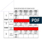 HORARIO PRIMARIA SEDE JUSTO