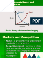 1.basic Theory of Demand and Supply