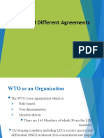 WTO and Different Agreements