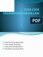 Code Code Kegawatdaruratan Lain